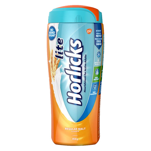 Horlicks Lite Regular Malt 500g